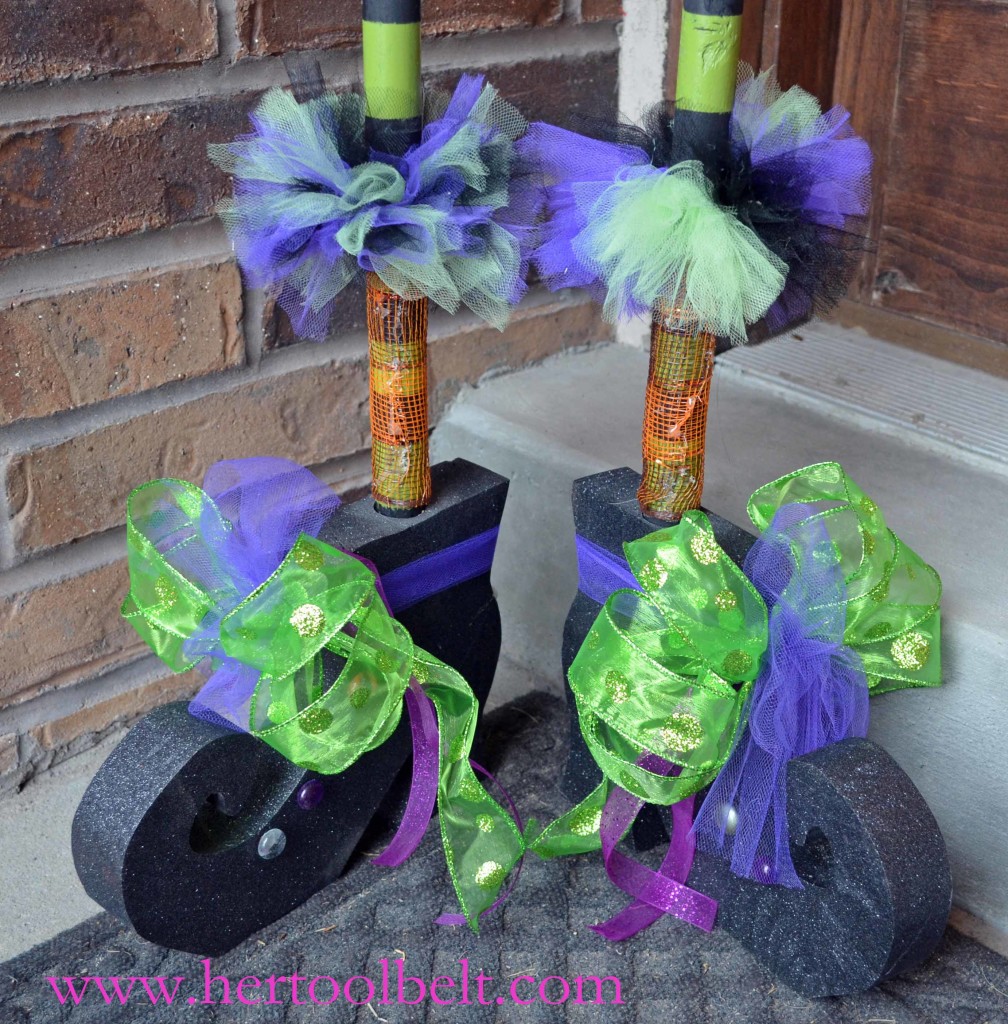 halloween witch shoes - hertoolbelt