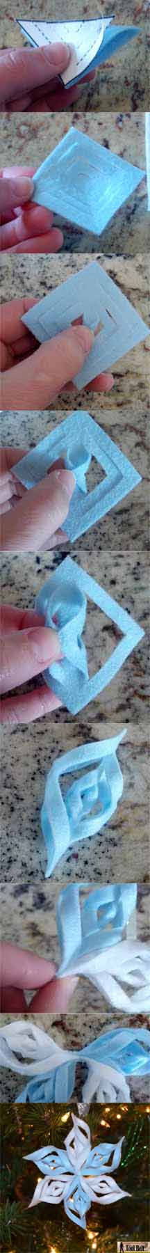 Snowflake assembly