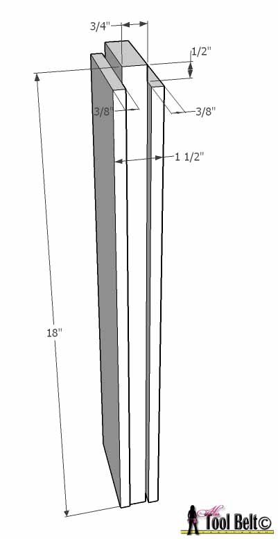 chevron bed footboard divider