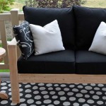 outdoor love seat and chair from 2x4's