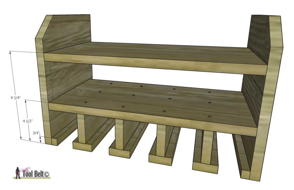 Organize your tools, free plans for a DIY cordless drill storage and battery charging station.