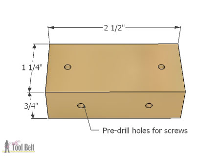 R2D2 side table shelf support dim copy