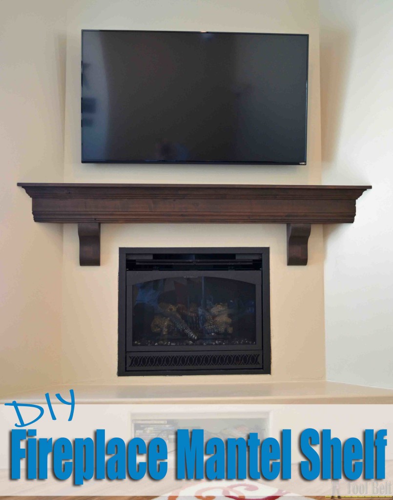 Create that room focal point that you've been dreaming about. DIY fireplace mantel shelf for about $210 in knotty alder!