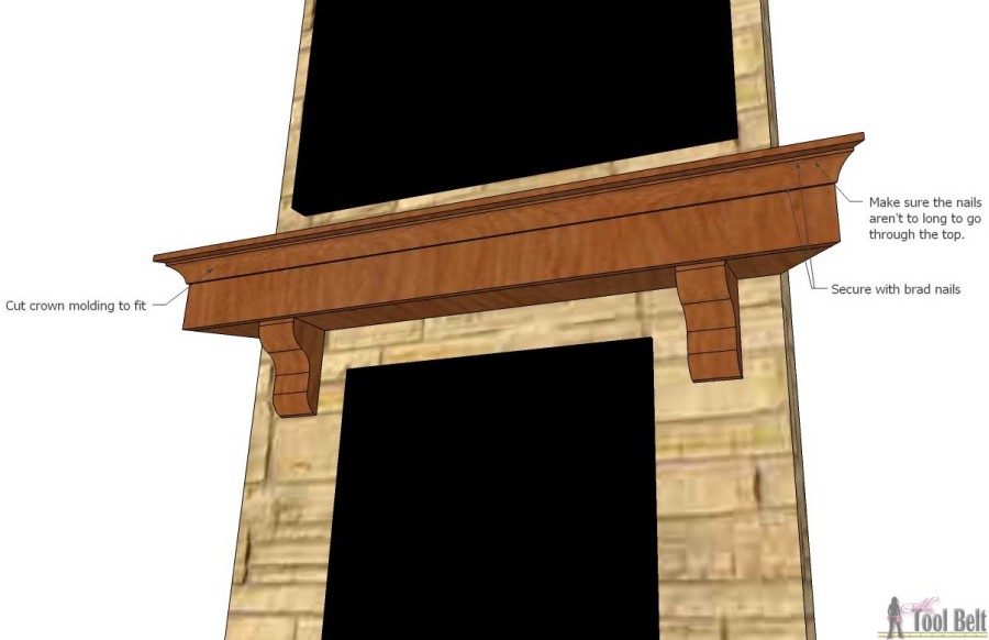 Create that room focal point that you've been dreaming about. DIY fireplace mantel shelf for about $210 in knotty alder! 