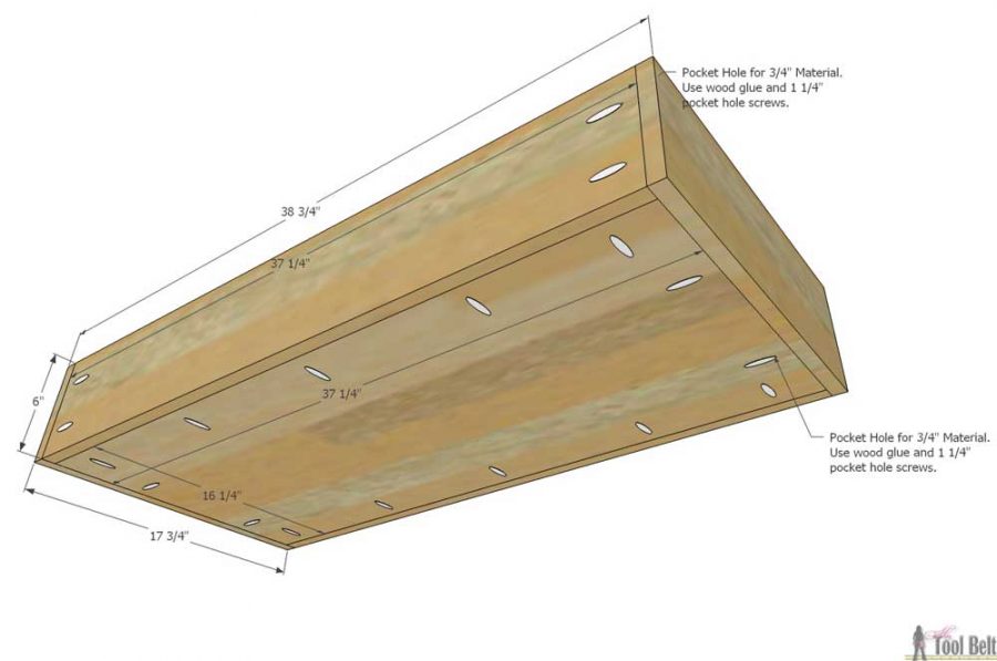 Free plans to build a DIY 5 drawer dresser/changing table with bead board detail.
