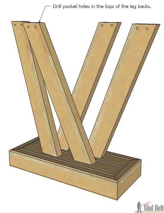 Build a rustic console table from simple 2x4 lumber. Free plans and building tutorial.