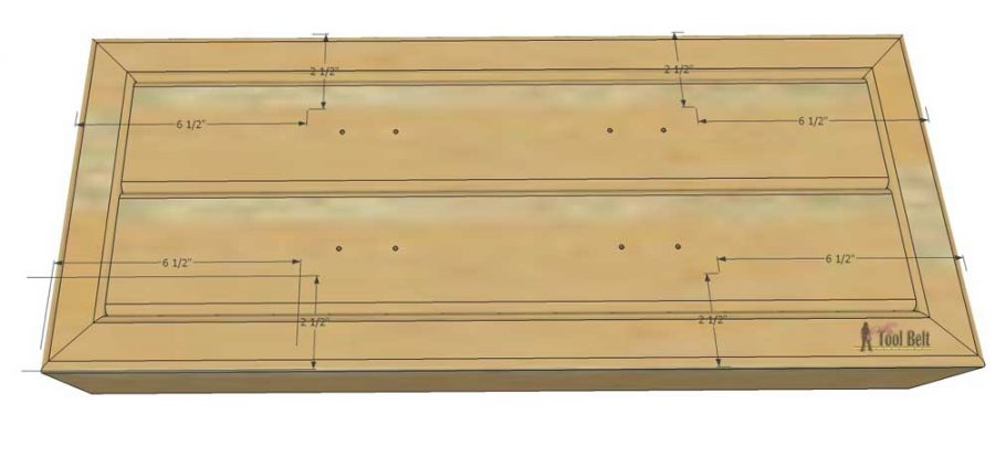 Build a rustic console table from simple 2x4 lumber. Free plans and building tutorial.