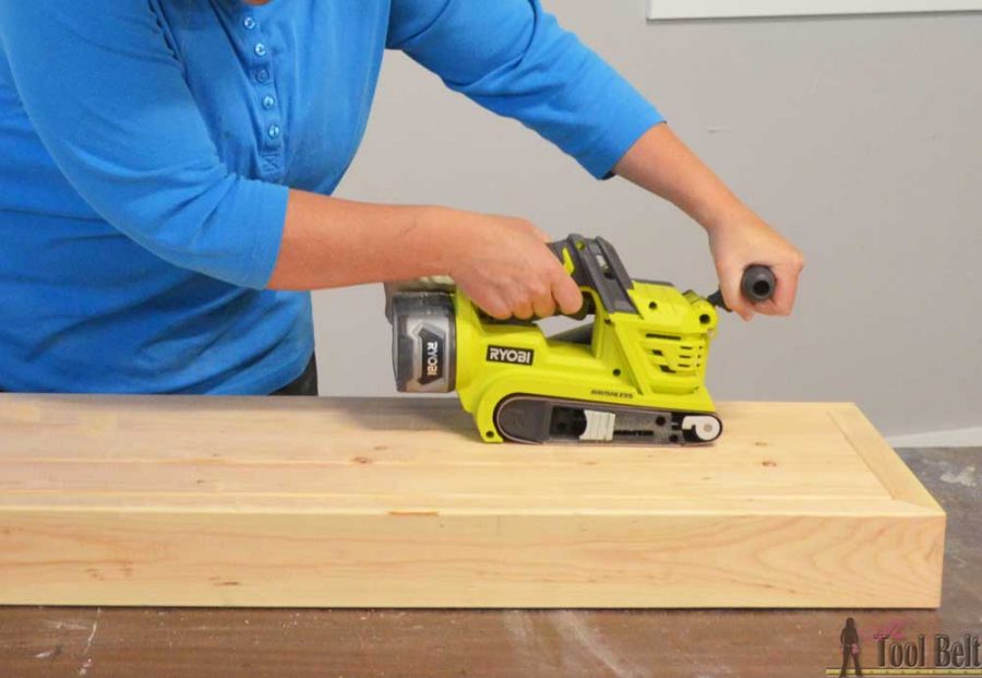 Build a rustic console table from simple 2x4 lumber. Free plans and building tutorial.