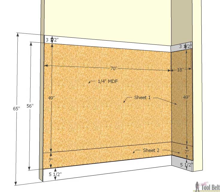 Love the look of a shiplap wall but don't want the gaps between the planks. Problem solved, route grooves in a plywood sheet for the shiplap 'planked' wall look! Set by step guide and tips.