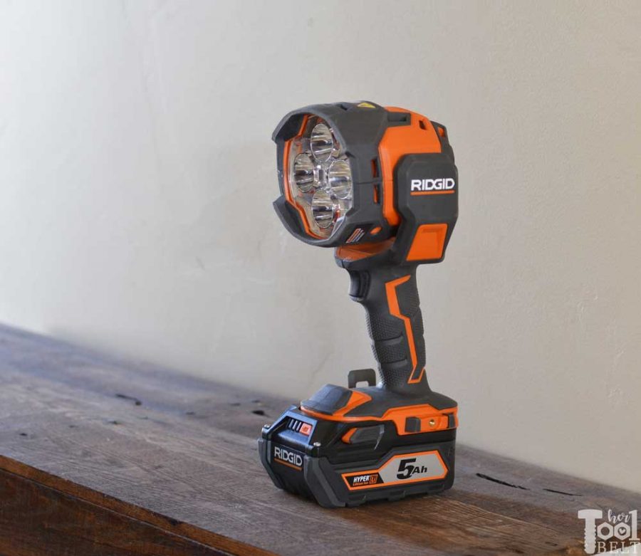 There's a flashlight, then there's a light cannon! Favorite features and tool review of the RIDGID Light Cannon.
