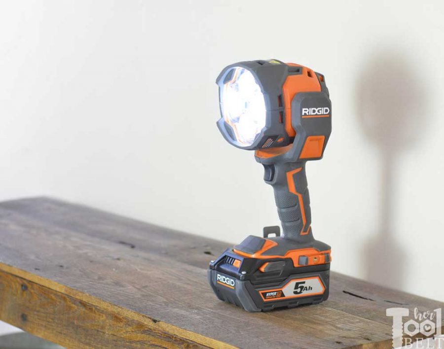 There's a flashlight, then there's a light cannon! Favorite features and tool review of the RIDGID Light Cannon.