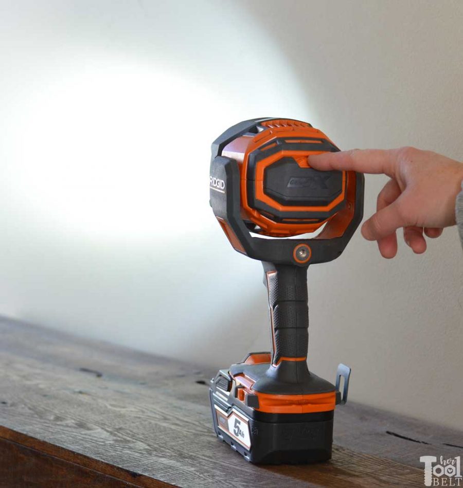 There's a flashlight, then there's a light cannon! Favorite features and tool review of the RIDGID Light Cannon.