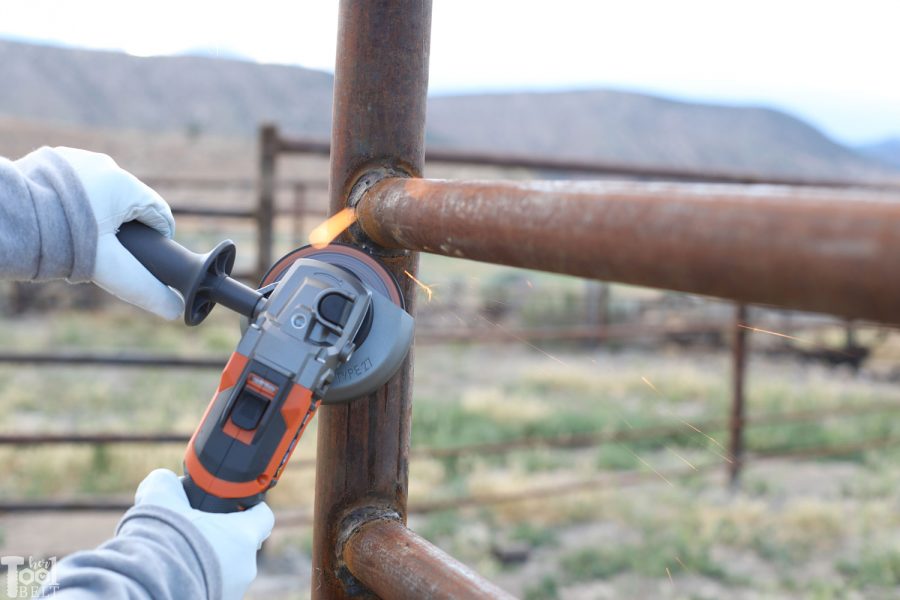 Tool Review of the 18 volt octane battery powered Ridgid angle grinder.