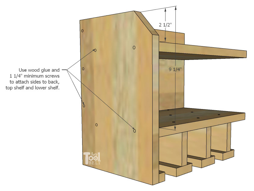 Organize your cordless drills and tools with a custom drill storage and charge station for about $20! Tell the plans how many tool stalls you want, and the free plans will customize your cut list. Free plans on hertoolbelt.com