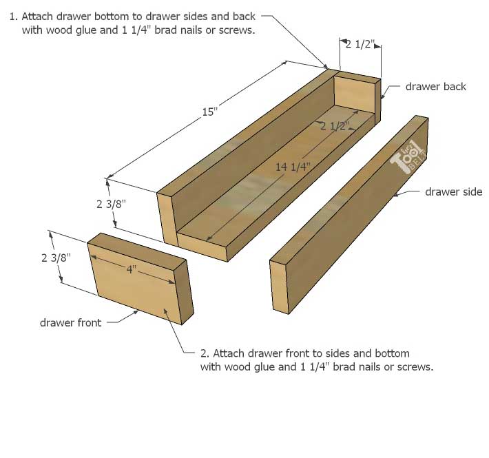 drawer assembly. Free plans to build an easy leaning crate ladder bookshelf and desk system for kids. The crates are great to organize and store books and toys. Free plans on hertoolbelt.com