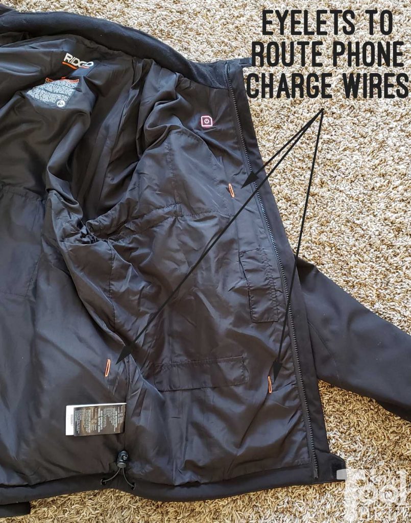 Totally over working in the cold? Check out the Ridgid heated jacket that runs off of 18 volt batteries!
