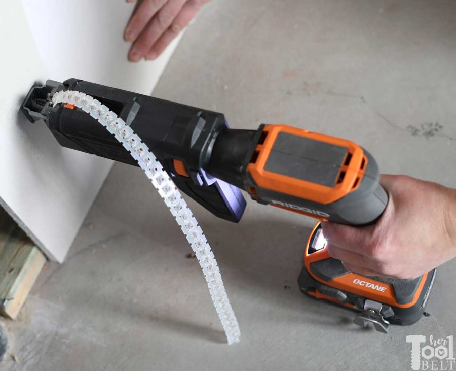 Get perfect drywall screw depth everytime! Tool review of Ridgid cordless drywall screwdriver with optional collating screw attachment.