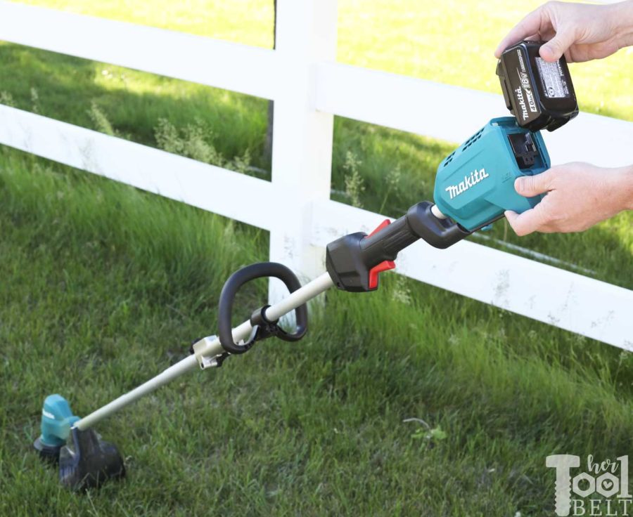 Want a light weight, easy to use weed eater with plenty of power? Check out the Makita cordless weed eater. 
